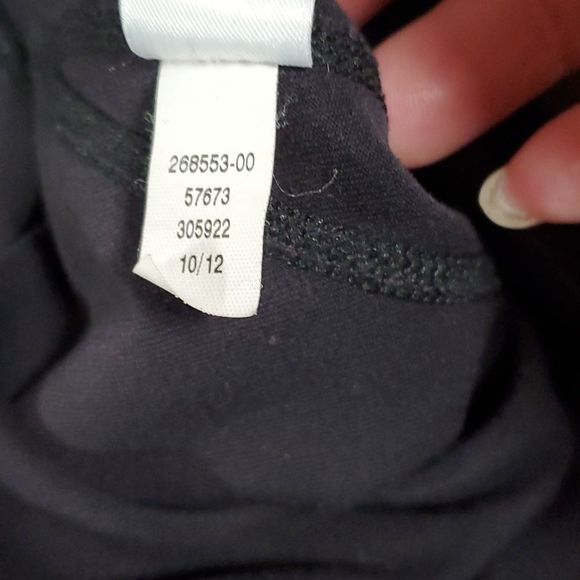 Athleta Womens Power Ananda Capri Athletic Cropped Pants #268553 Black Size Med - Picture 14 of 14